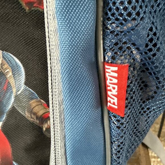 Marvel Avengers Backpack Disney Store Iron Man Thor Hulk Captain America 16" - Picture 2 of 5